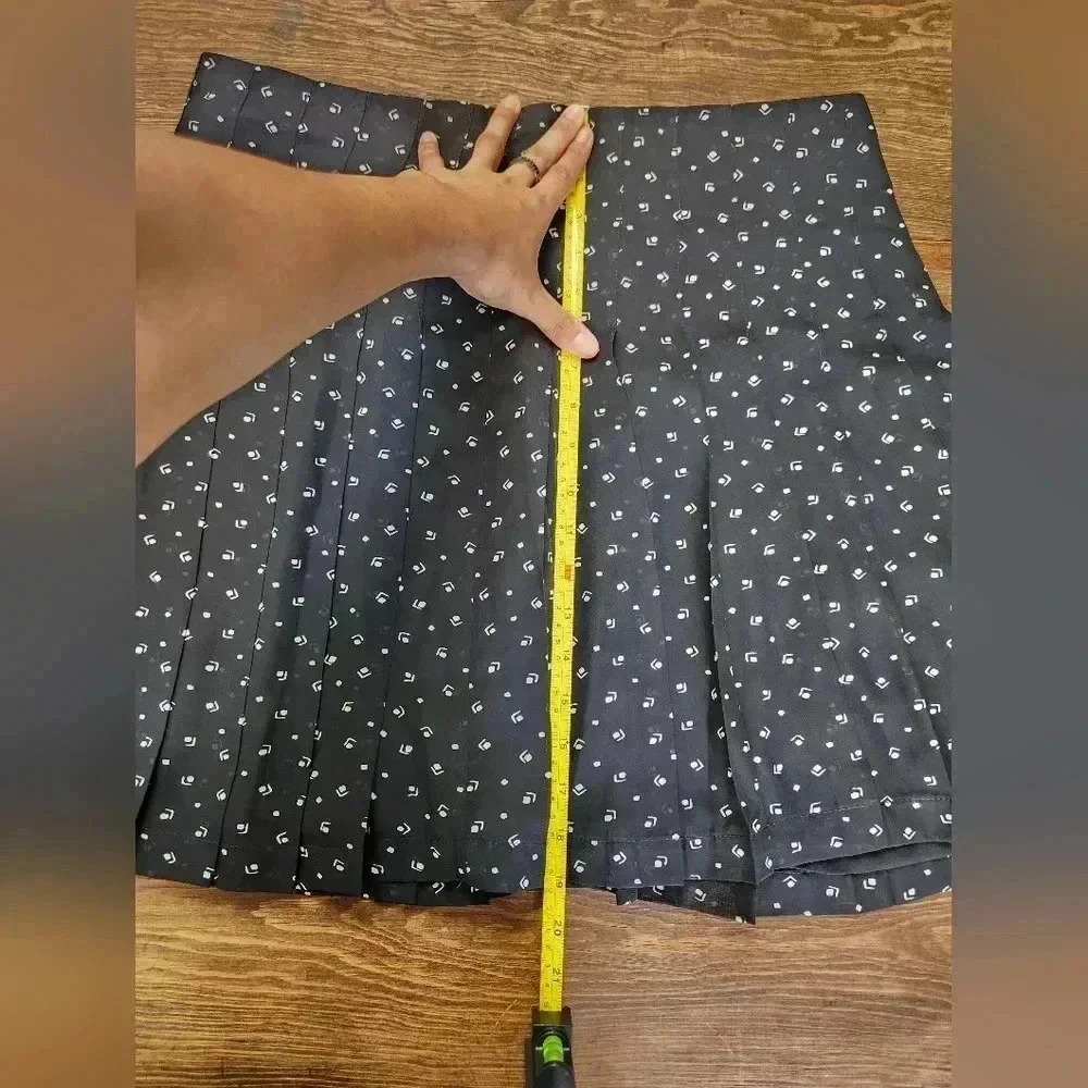 Lauren Ralph Lauren Women's Mini Circle/Skater Polka Dot Skirt Coquette - Picture 3 of 8